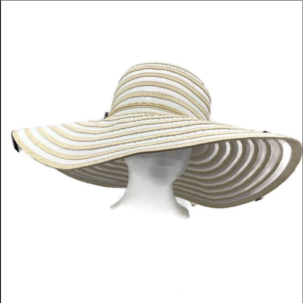 PANAMA JACK WOMENS TOYO FLOPPY CRUSH-ABLE SUN HAT